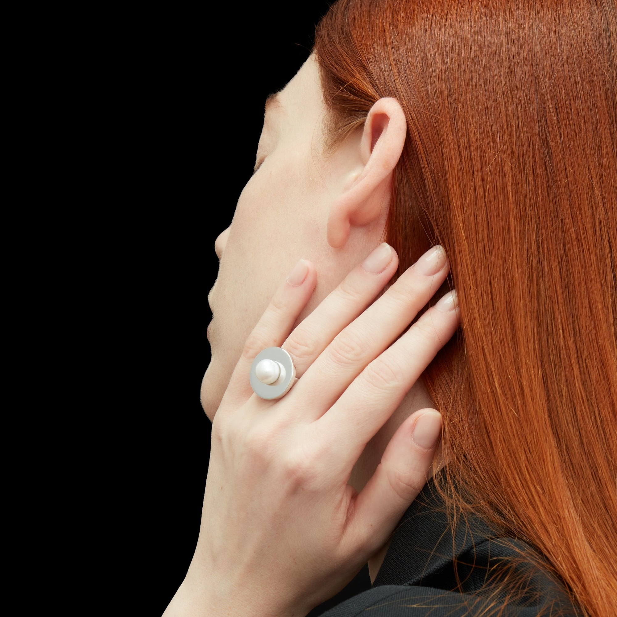 Crown Ring | Silver | Freshwater Pearls