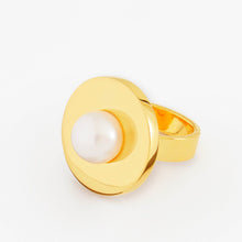 Crown Ring | 18K Gold Vermeil | Freshwater Pearls