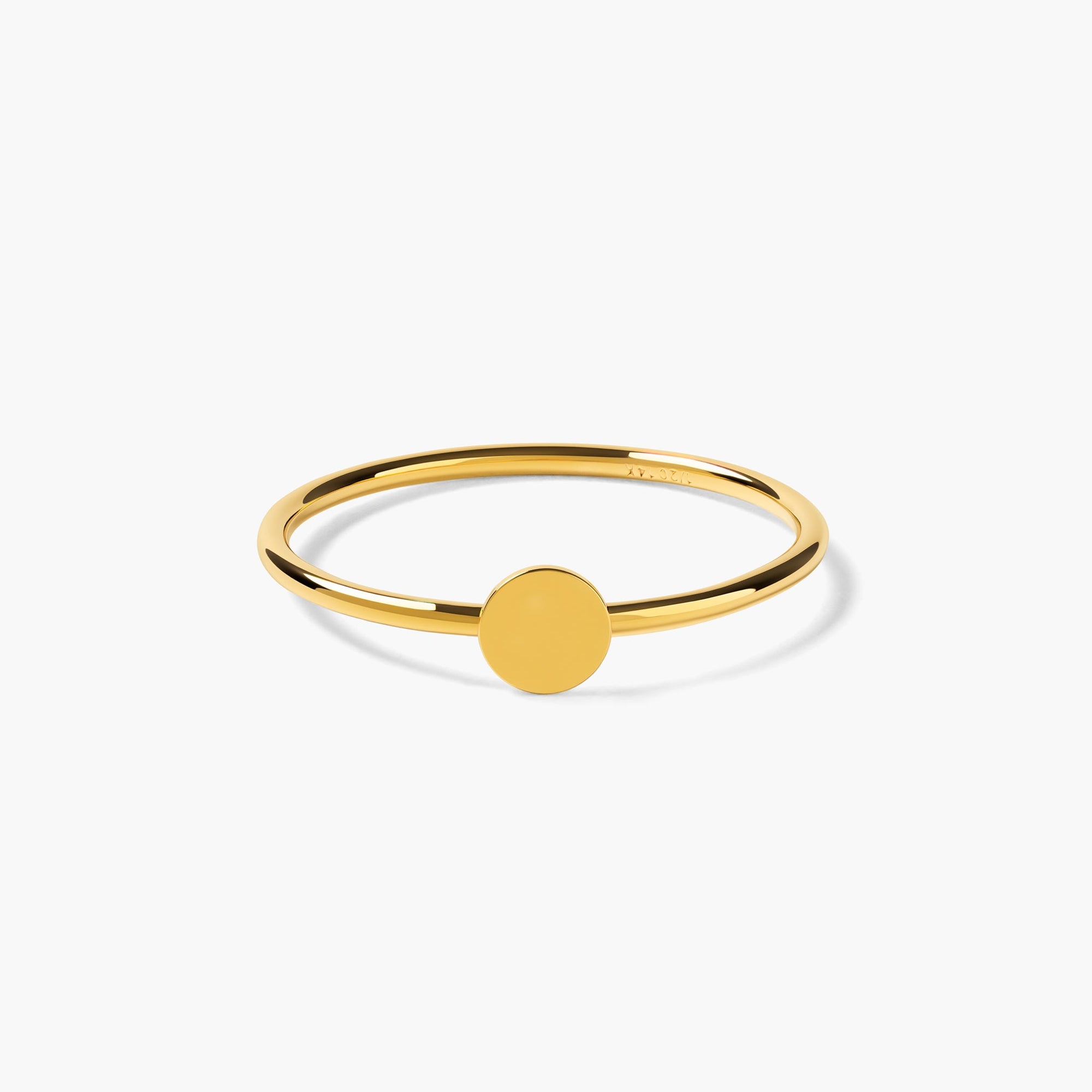 Disk Ring | 14K Gold-Filled