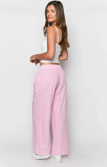 Mahalia Pants | Pink Stripe