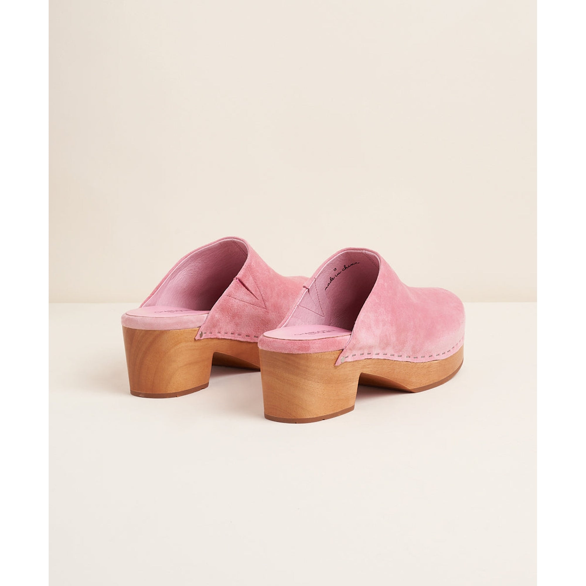 Martino Low Heel Wooden Clog | Bubble