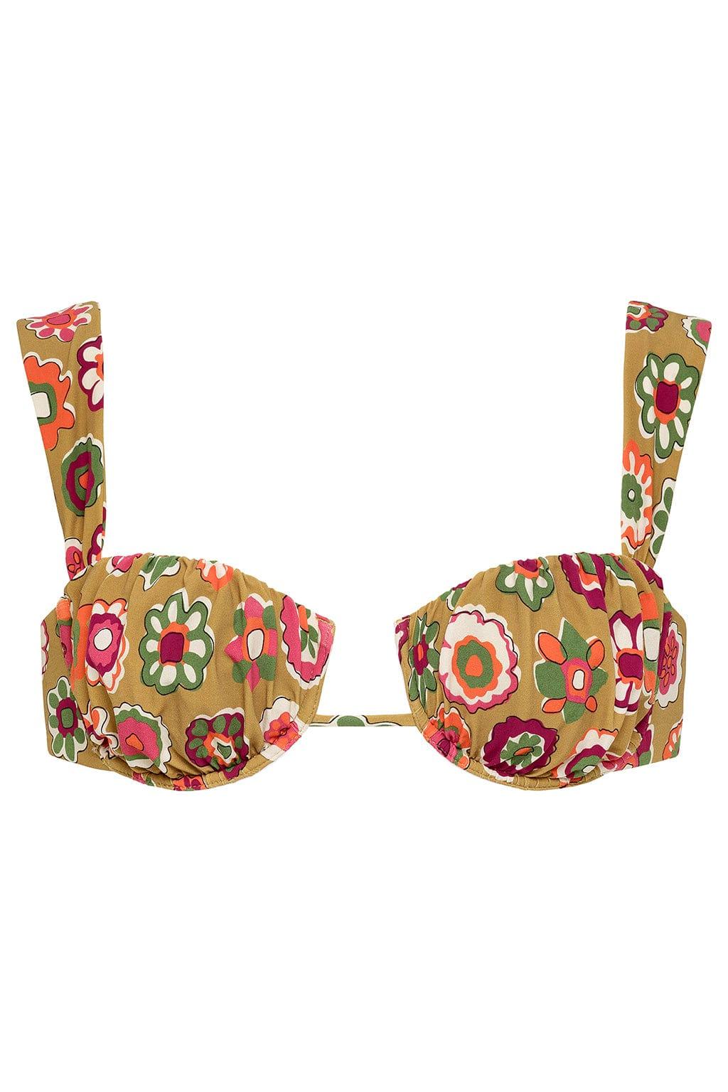 Petal Bikini Top | Mazzy Floral
