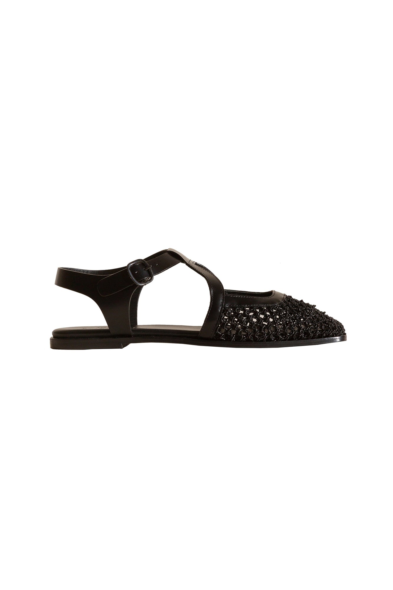 HEREU Bardissa Black Sandals