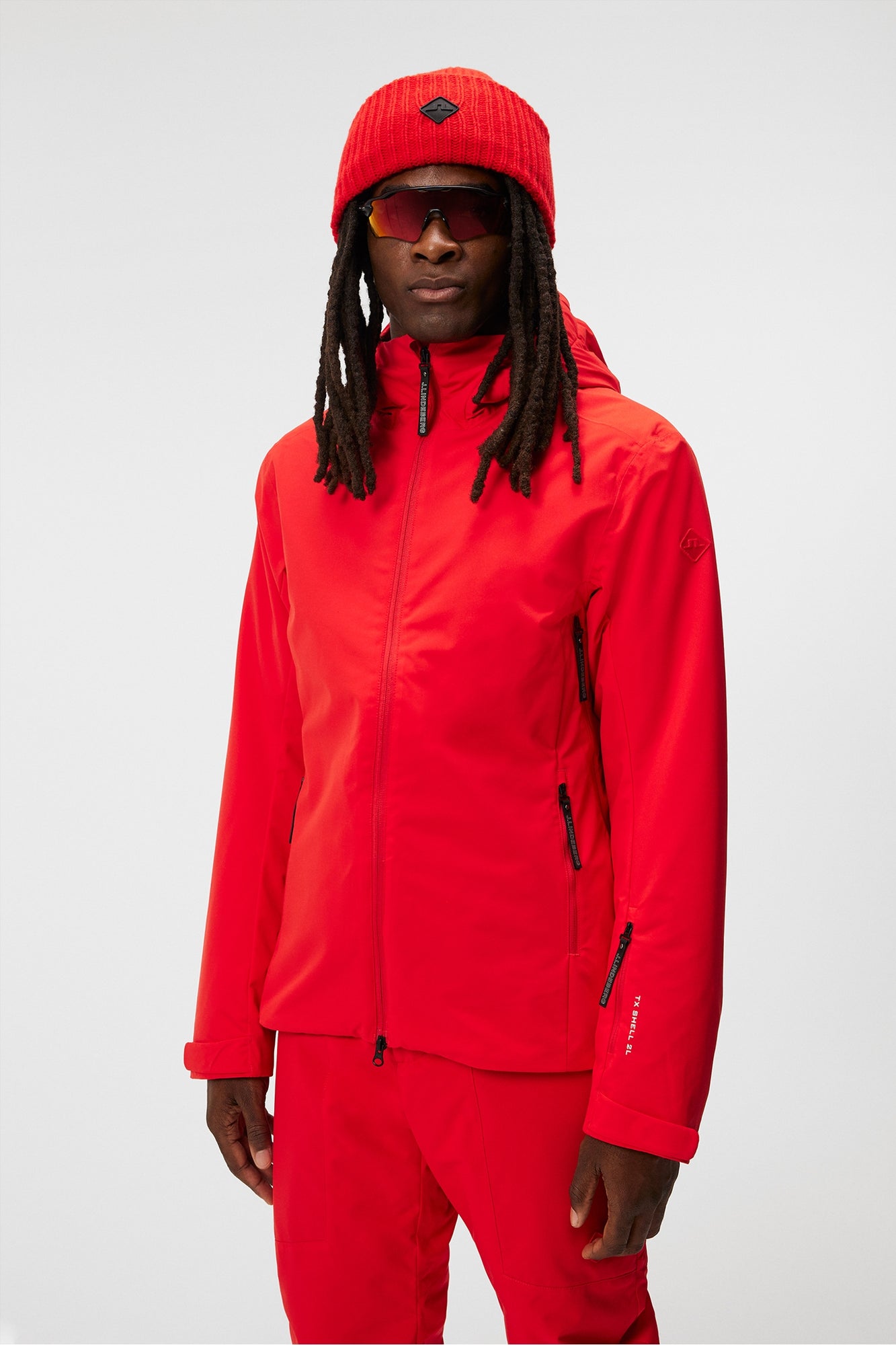 Men | Ace Jacket | Fiery Red