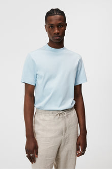 Men | Ace Mock Neck T-Shirt | Drea | Dream Blue