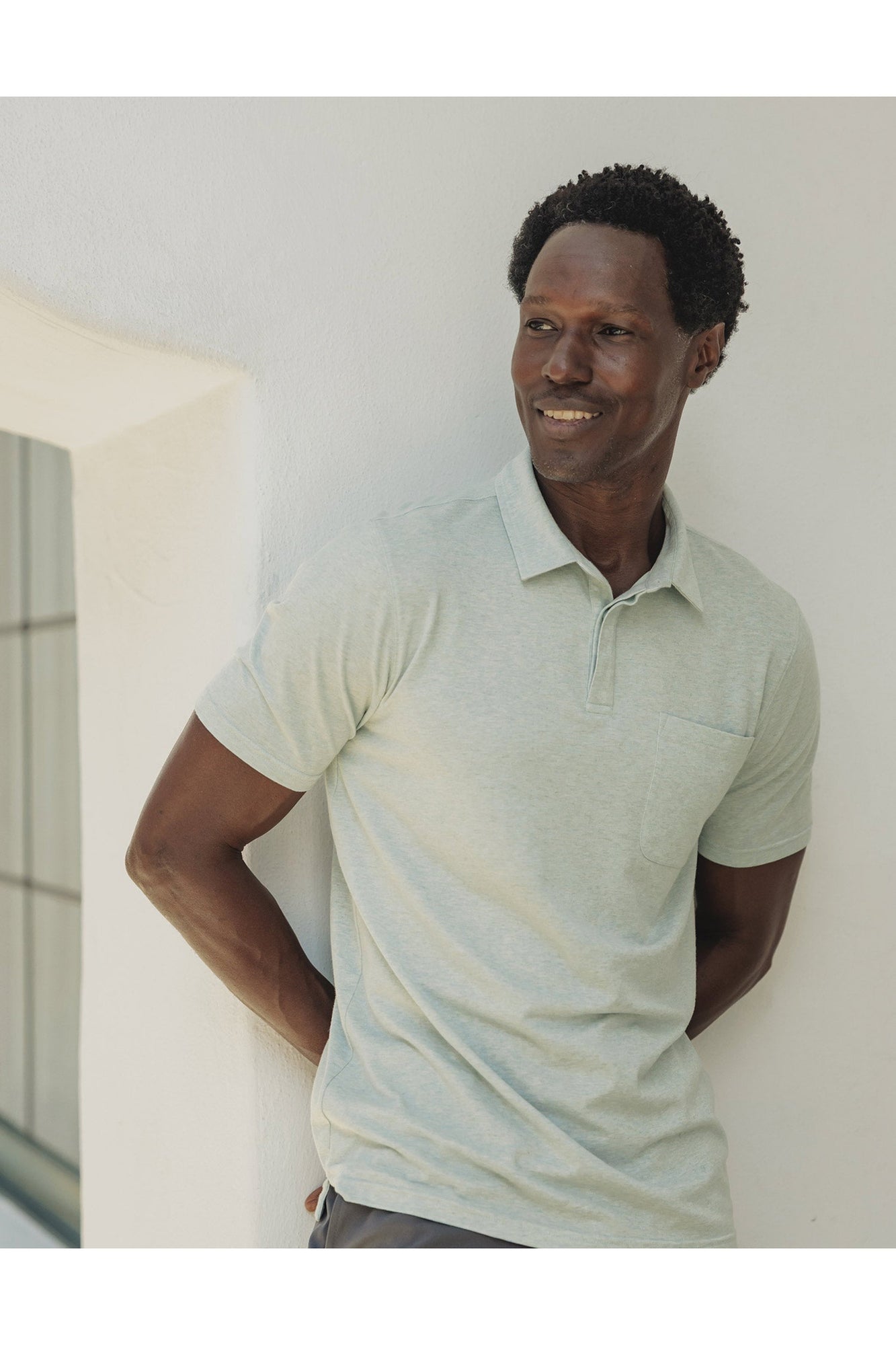 Men | Active Puremeso Everyday Polo | Mint