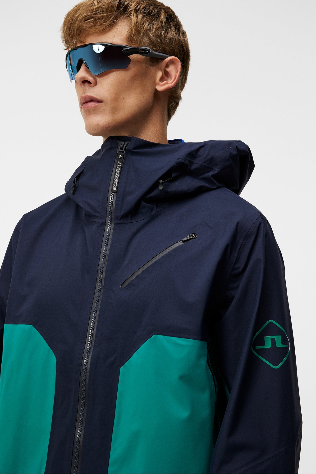 Men | Aerial Blocked Pro Jacket | JL Navy