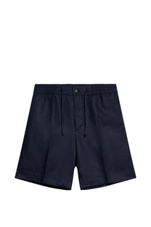 Men | Baron Tencel Linen Shorts | JL Navy