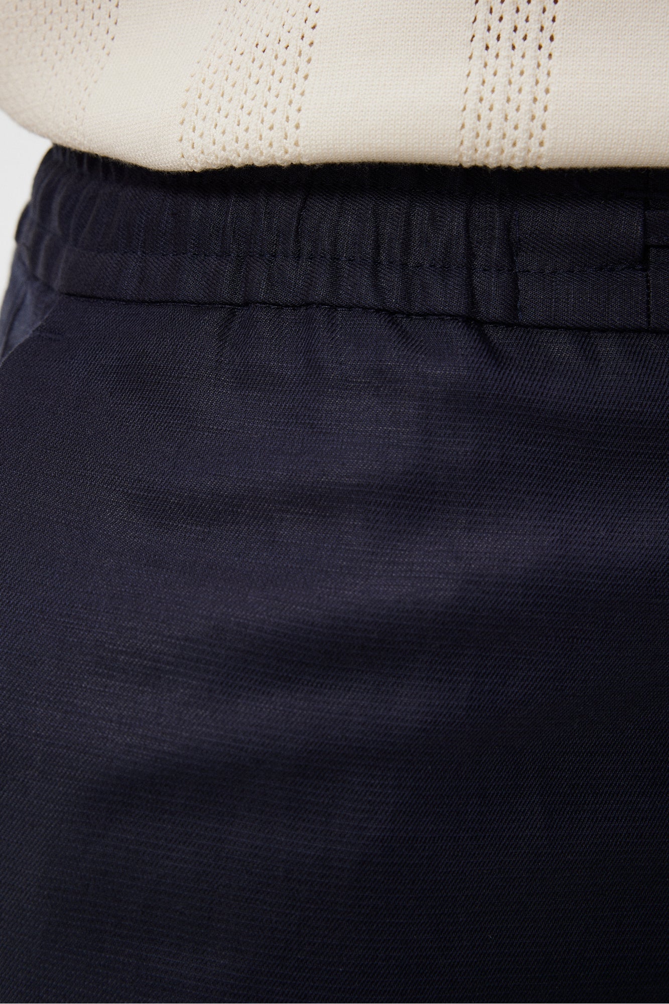 Men | Baron Tencel Linen Shorts | JL Navy
