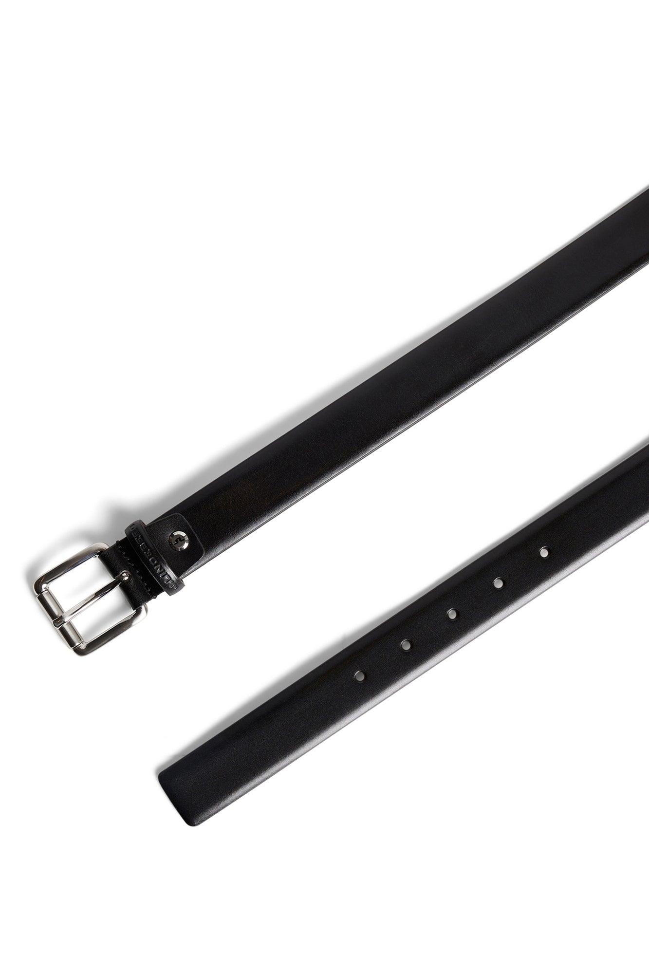 Men | Bill Leather Belt | Black (V1)