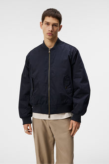 Men | Bradfield Twill Nylon Jacket | JL Navy