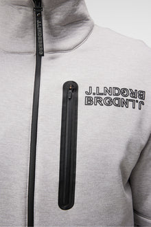 Men | Brush Full Zip Midlayer | Grey Melange