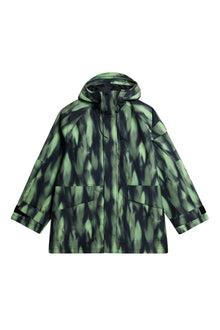 Men | Cadian Printed Jacket | Oil Green