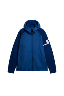 Men | Cascade Hybrid Hood Jacket | Estate Blue