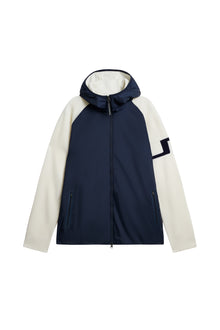Men | Cascade Hybrid Hood Jacket | JL Navy