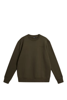 Men | Chip Creneck Sweatshirt | Forest Green