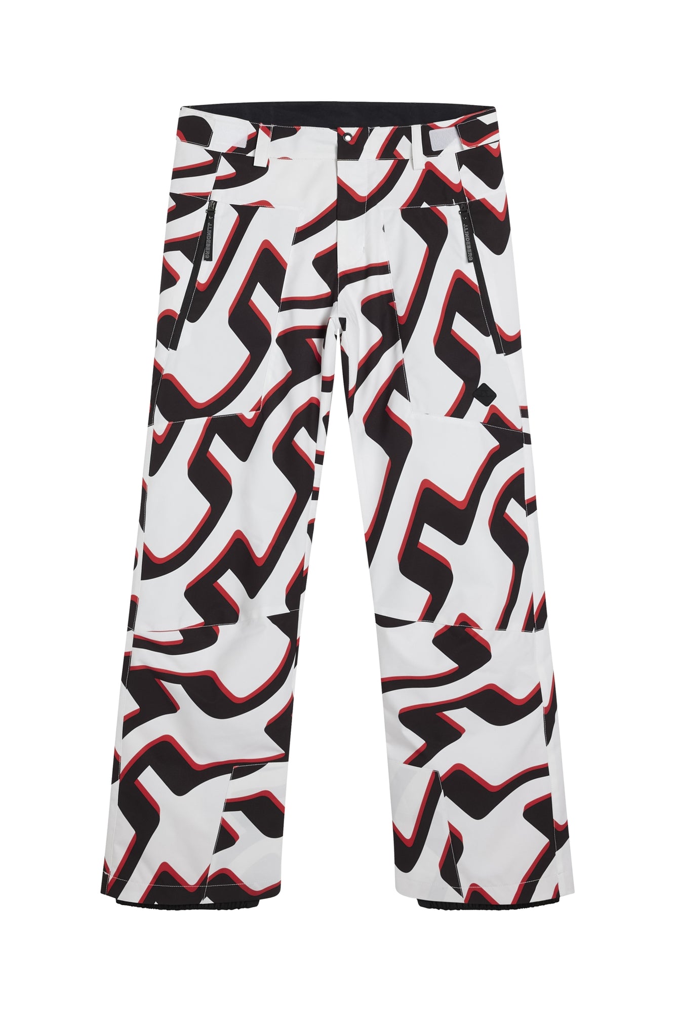 Men | Clarke Pant Printed | Bridge Wave Xl White
