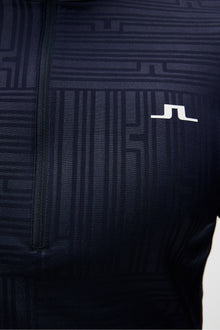 Men | Danny Debossed Mid Layer | JL Navy