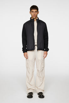 Men | Davida Hybrid Jacket | Black