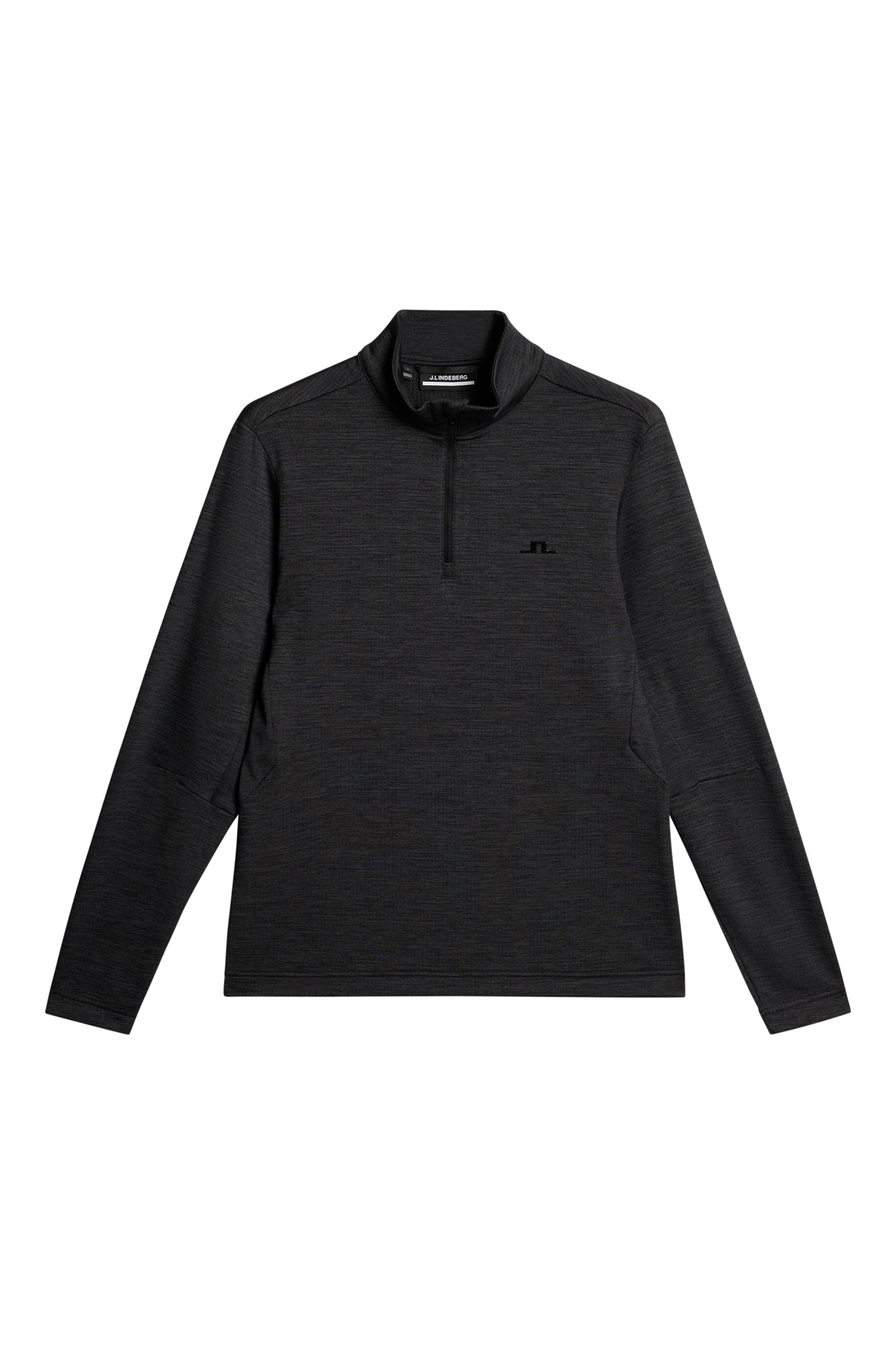 Men | Destry Zip Mid Layer | Black Melange