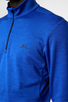 Men | Destry Zip Mid Layer | Club Blue Melange