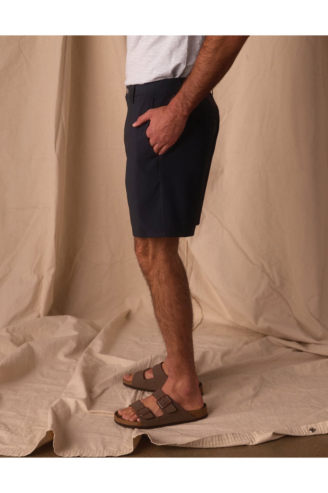 Men | Everyday Hybrid Short | Navy