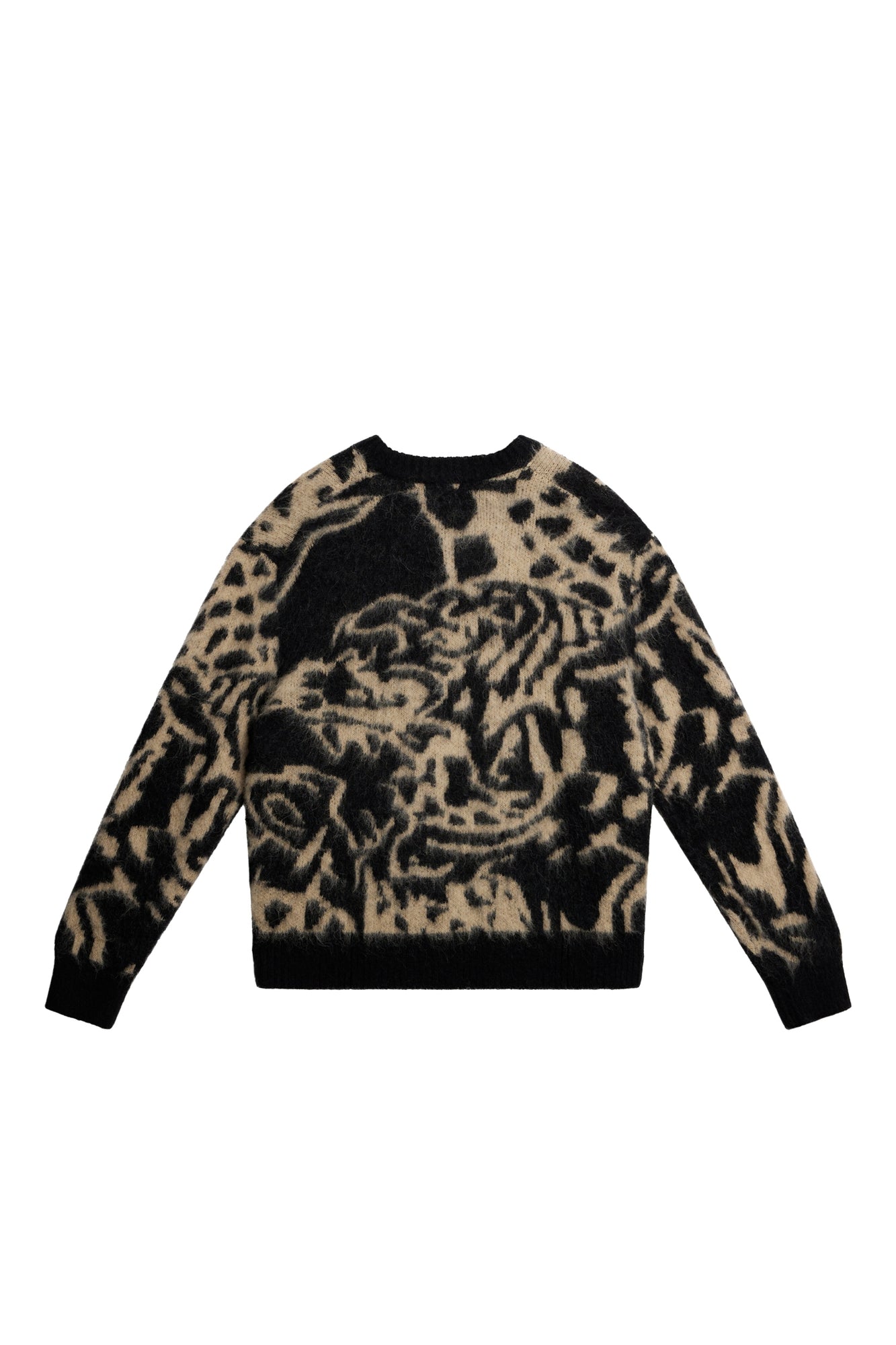 Men | Falkor Jacquard Knit Sweater | Black