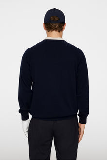 Men | Gary Cashmere Sweater | JL Navy