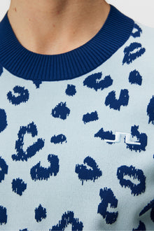 Men | Gus Jacquard Knitted Sweater | Savanna Estate Blue