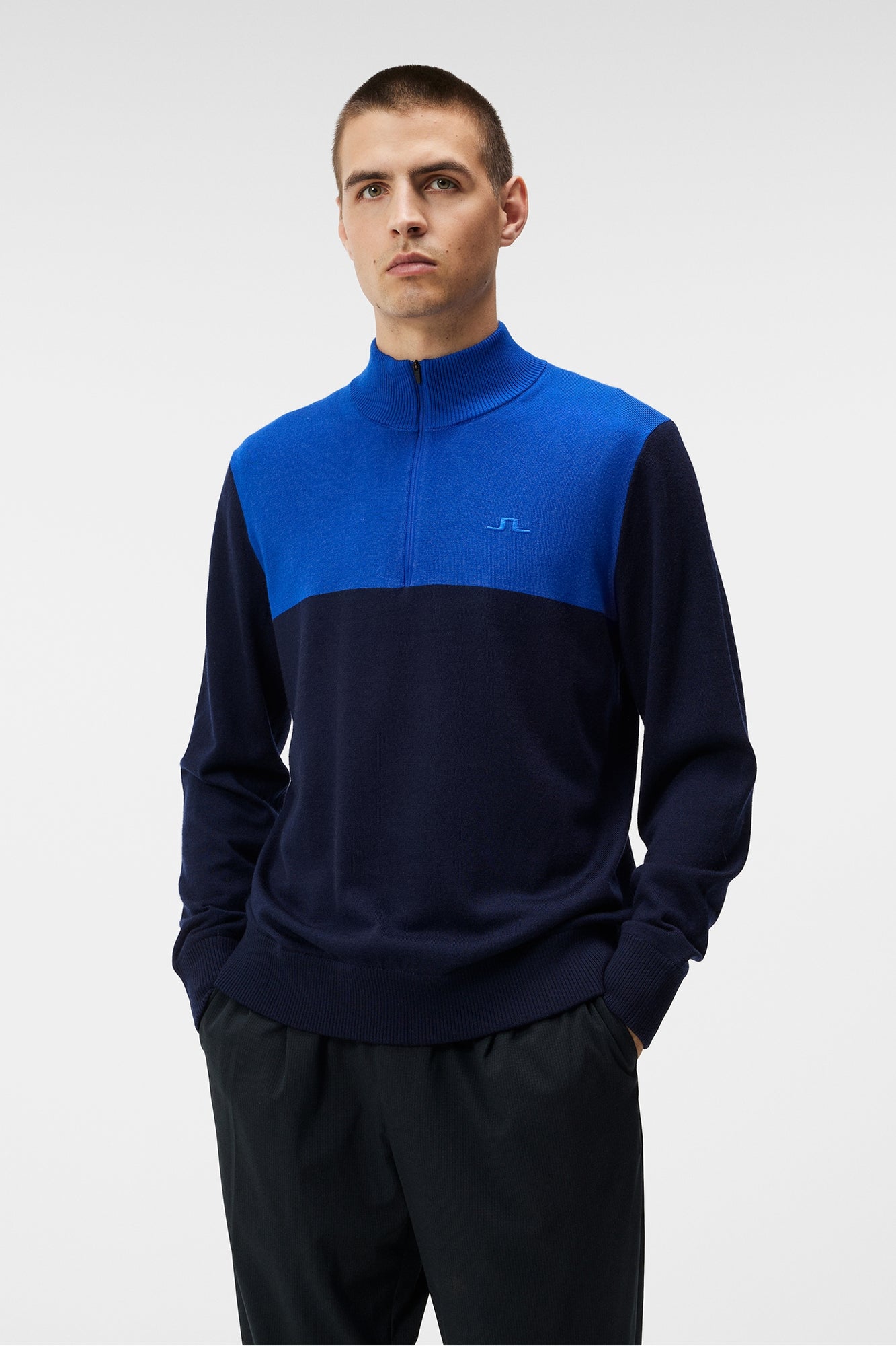 Men | Jeff Windbreaker Sweater | JL Navy