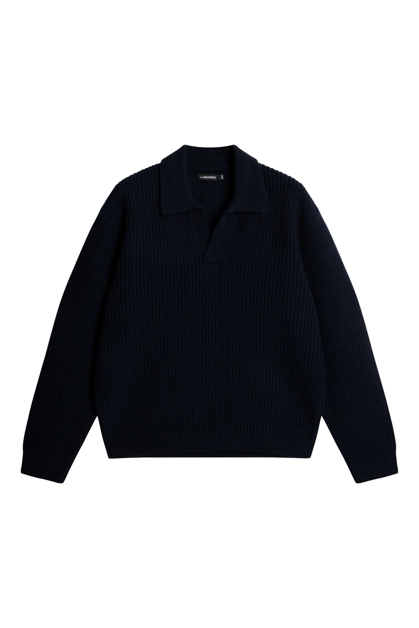 Men | Jethro Heavy Polo Knit | JL Navy