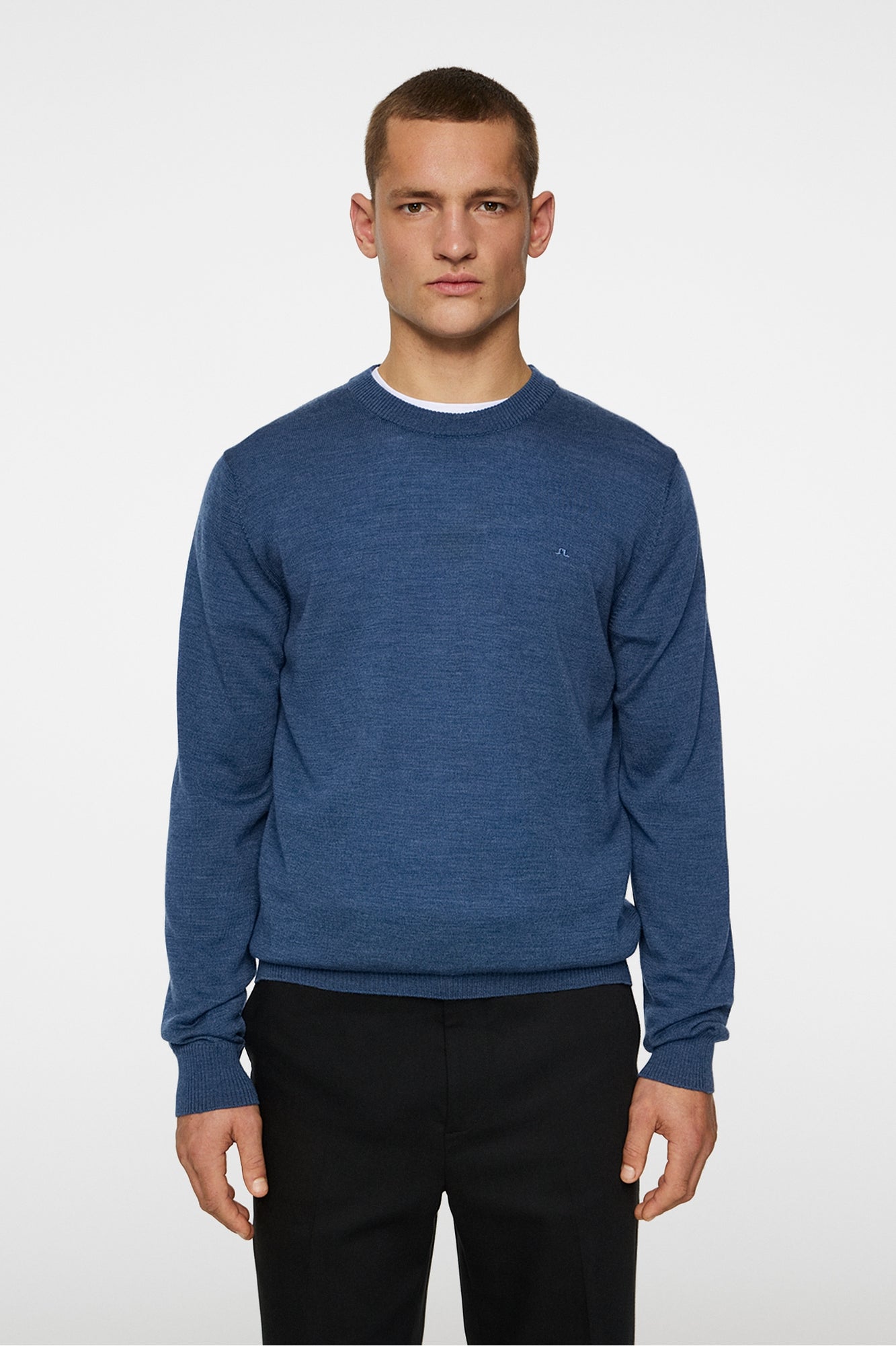 Men | Keane Merino Creneck | Key Largo Melange