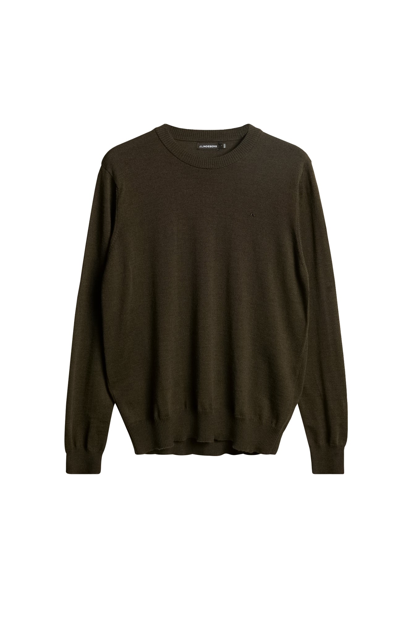 Men | Keane Merino Creneck Sweater | Forest Green