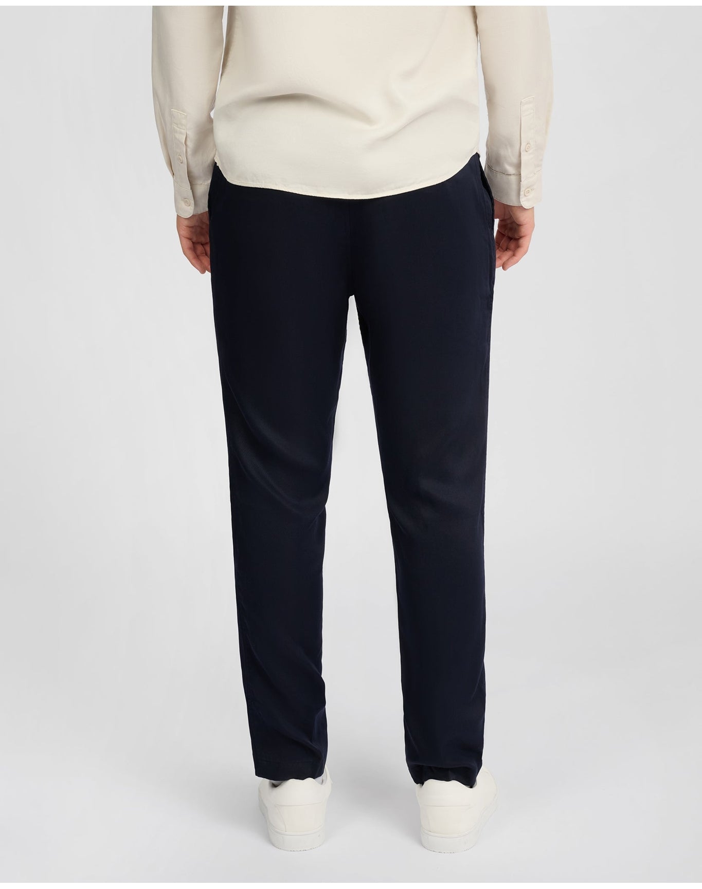 Men | Lyocell Tapered Trouser | Midnight