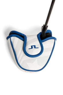 Men | Mallet Putter Cover | US Golf White