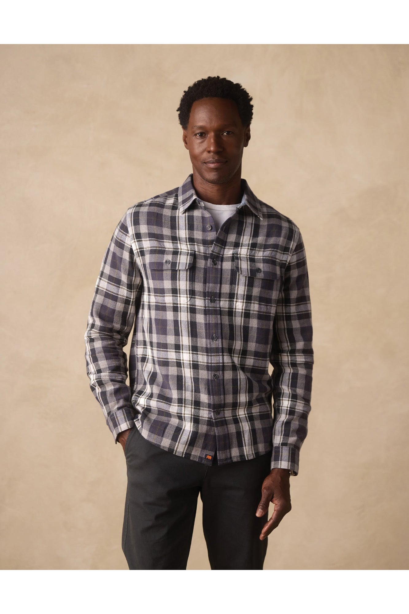 Men | Mountain Overshirt | Grey Plaid