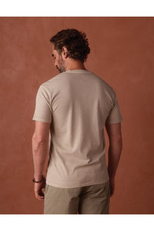 Men | Normal Jersey Henley | Pumice