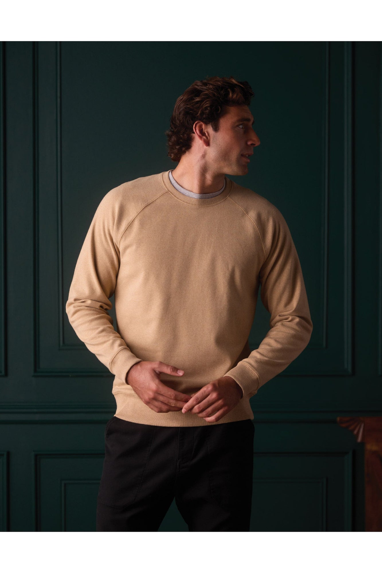 Men | Puremeso Everyday Crew | Toffee