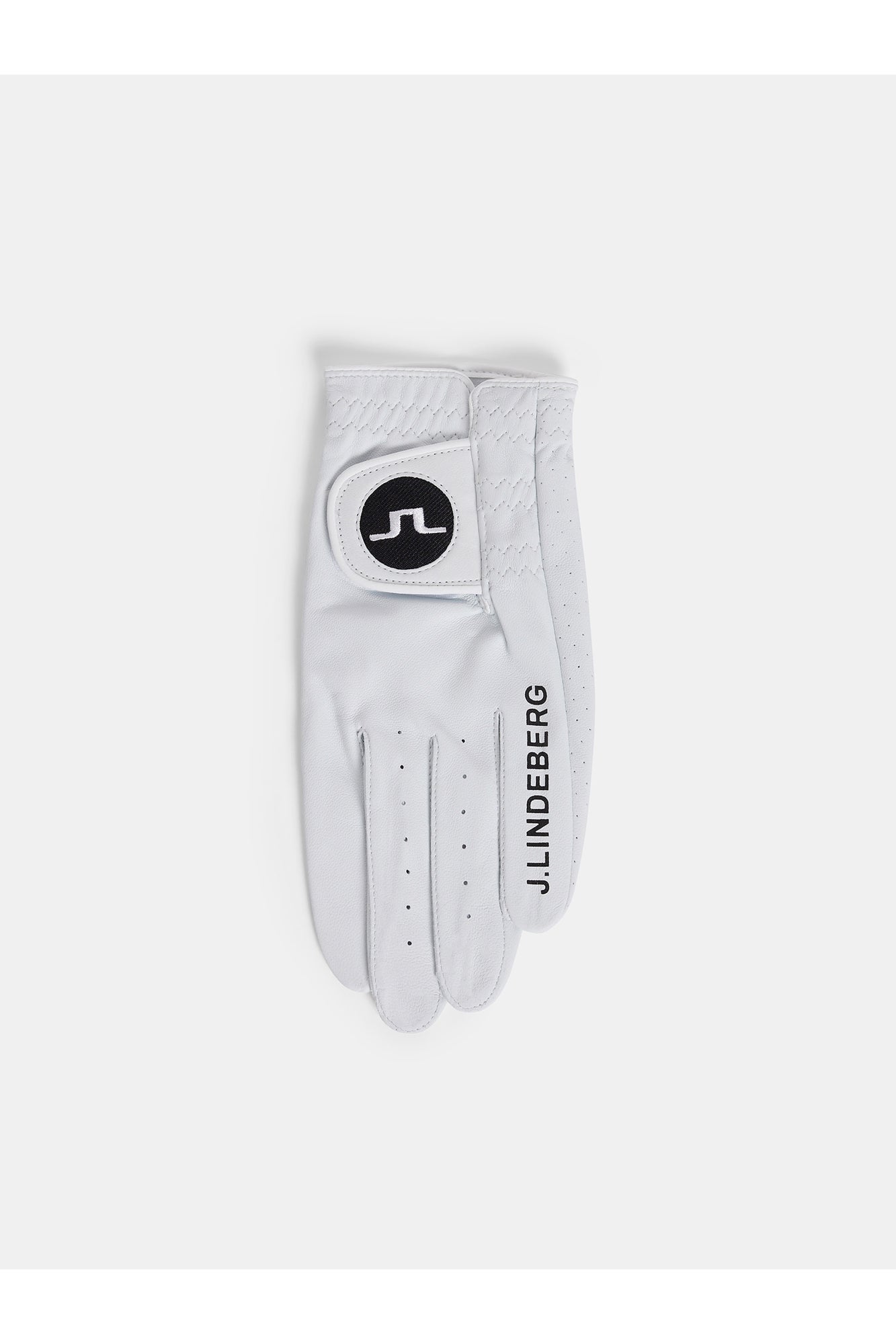 Men | Ron Leather Golf Glove A | White