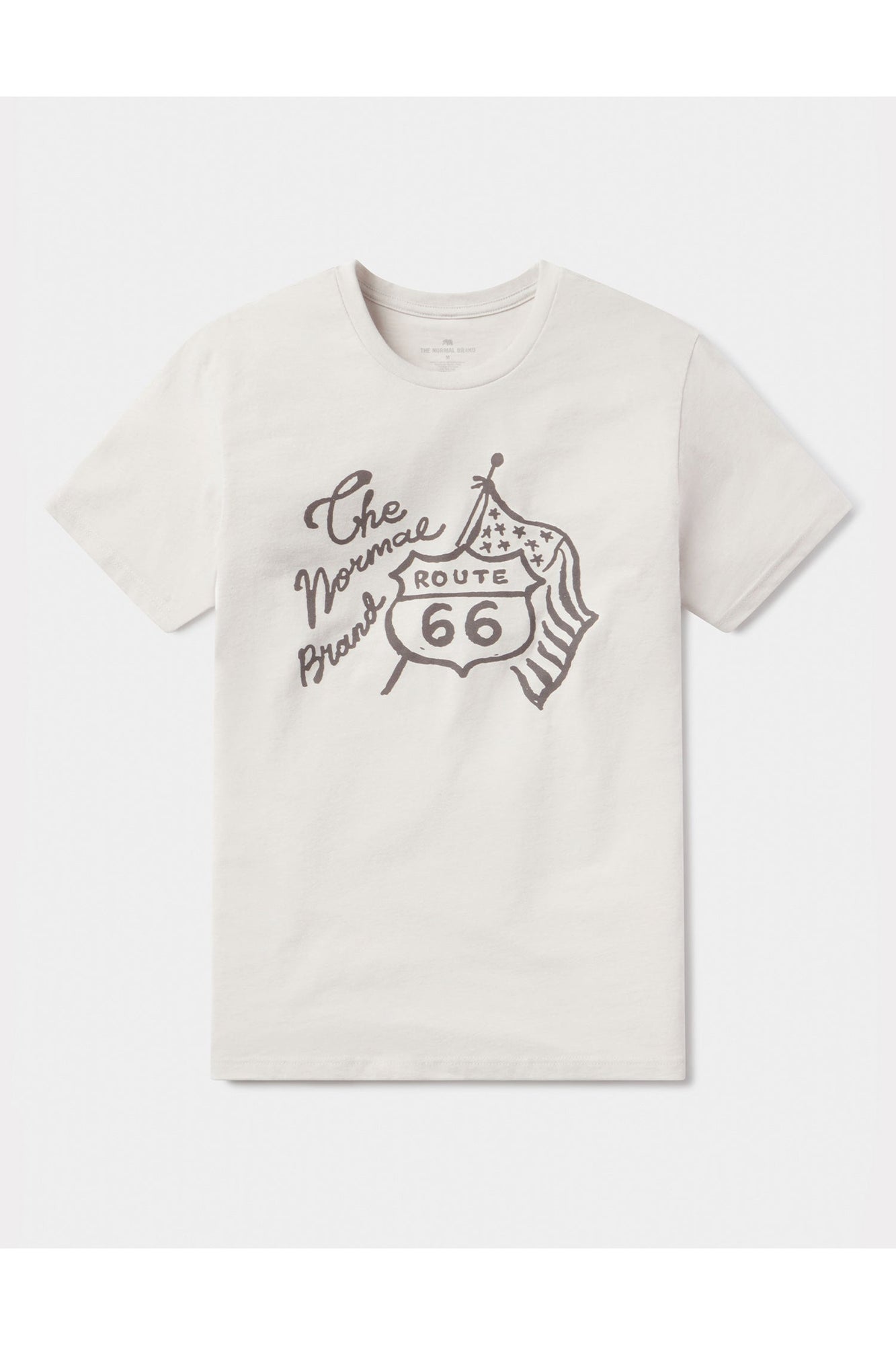 Men | Route 66 Tee | Sand