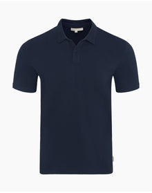 Men | Short Sleeve Pique Polo | Midnight