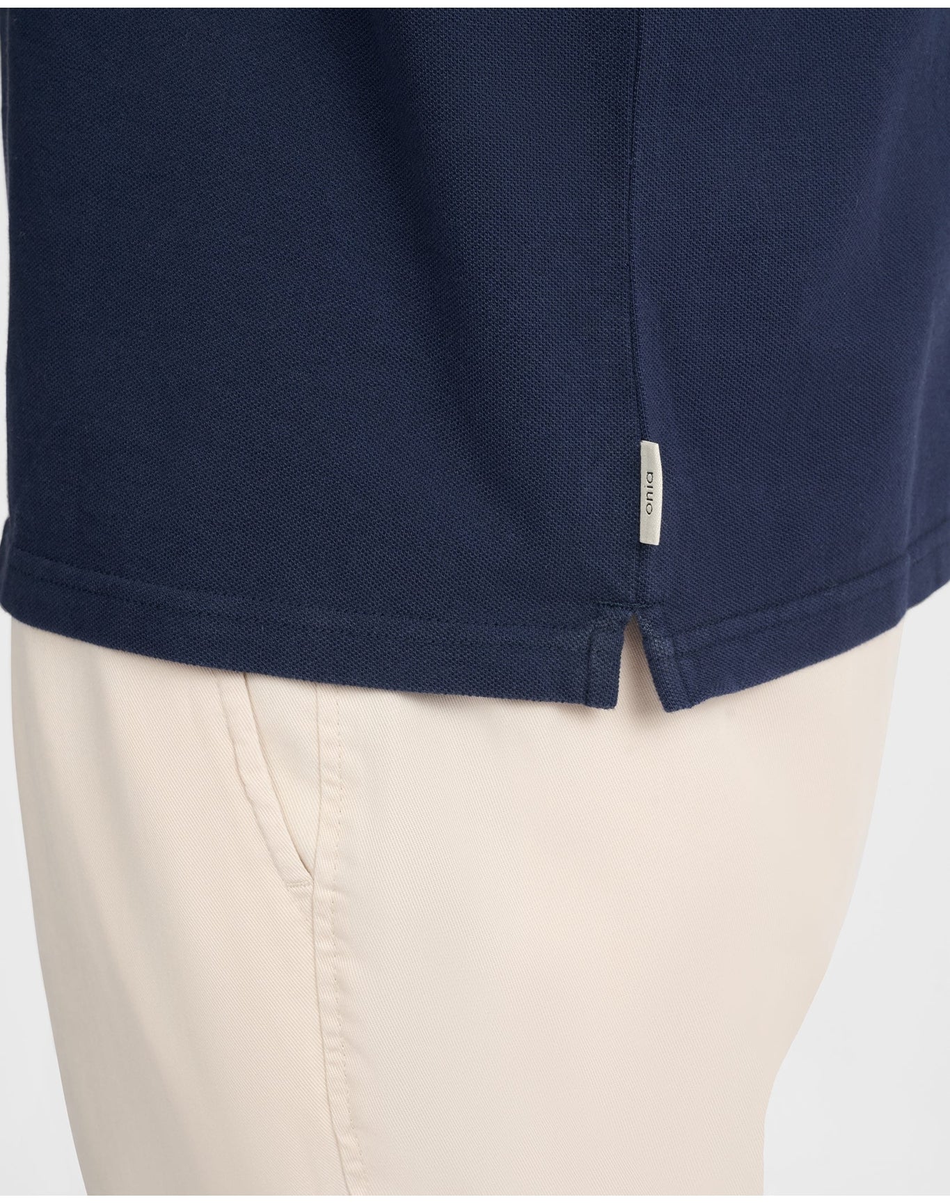 Men | Short Sleeve Pique Polo | Midnight