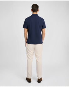 Men | Short Sleeve Pique Polo | Midnight