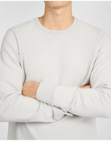 Men | Terry Crewneck Sweater | Lunar Grey