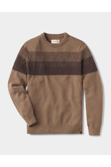 Men | Tom Stripe Crew | Jute