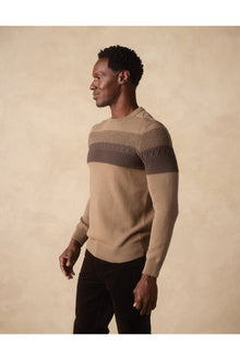 Men | Tom Stripe Crew | Jute