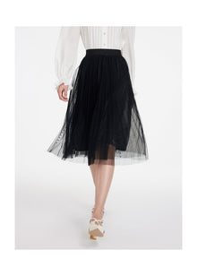 Mesh Skirt | Black