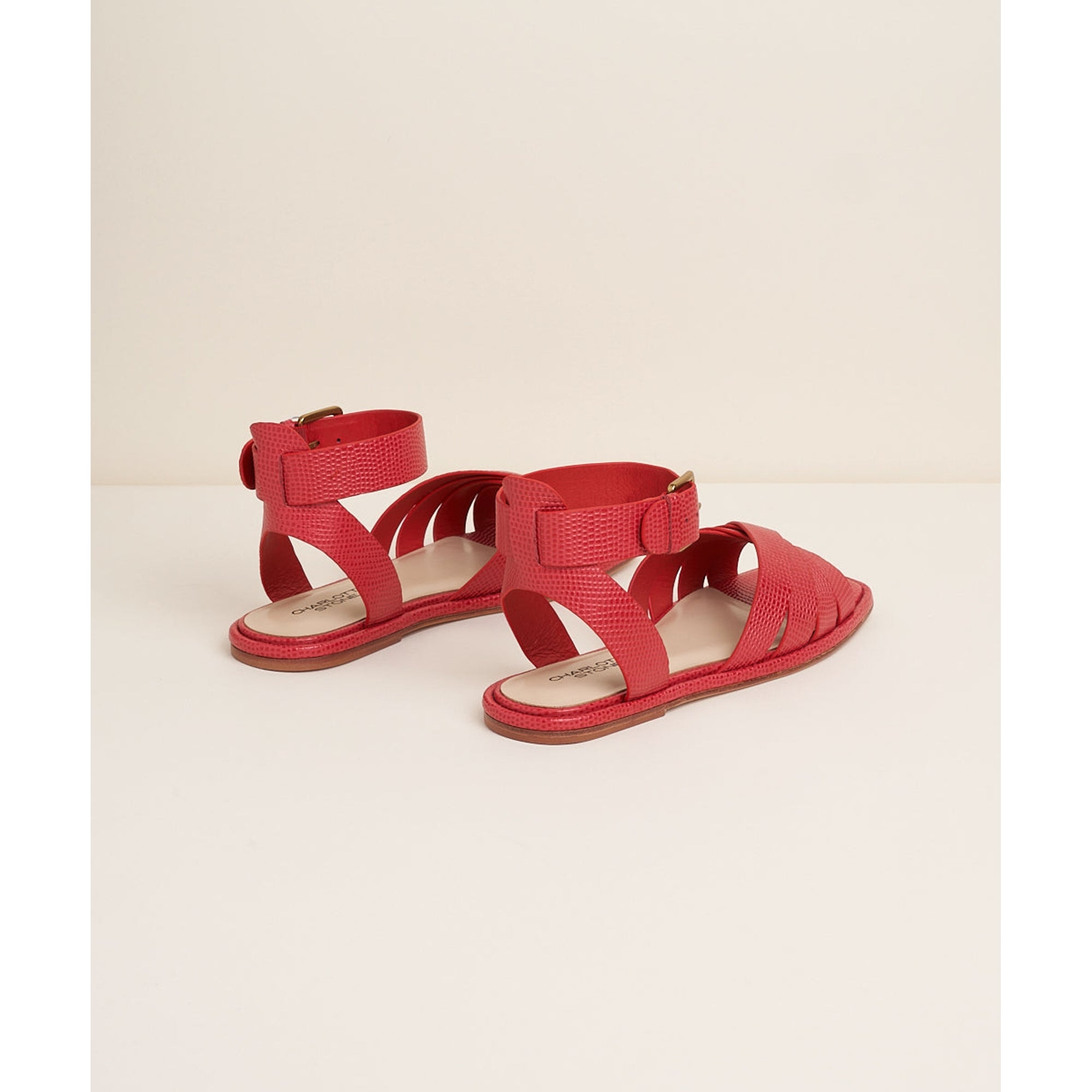 Milena Cute Summer Flat Sandal | Begonia