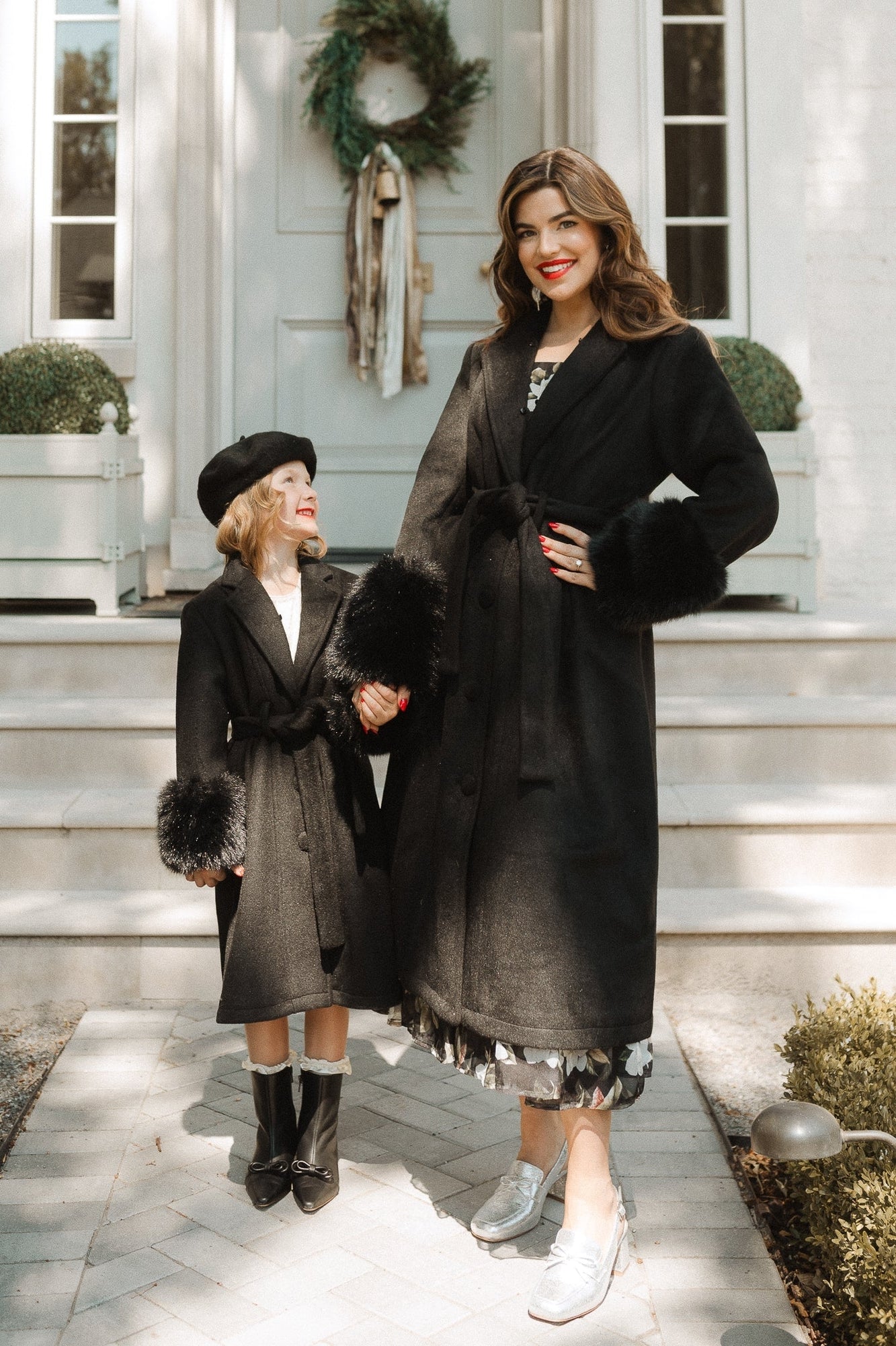 Girls | Mini Pookie Coat | Black