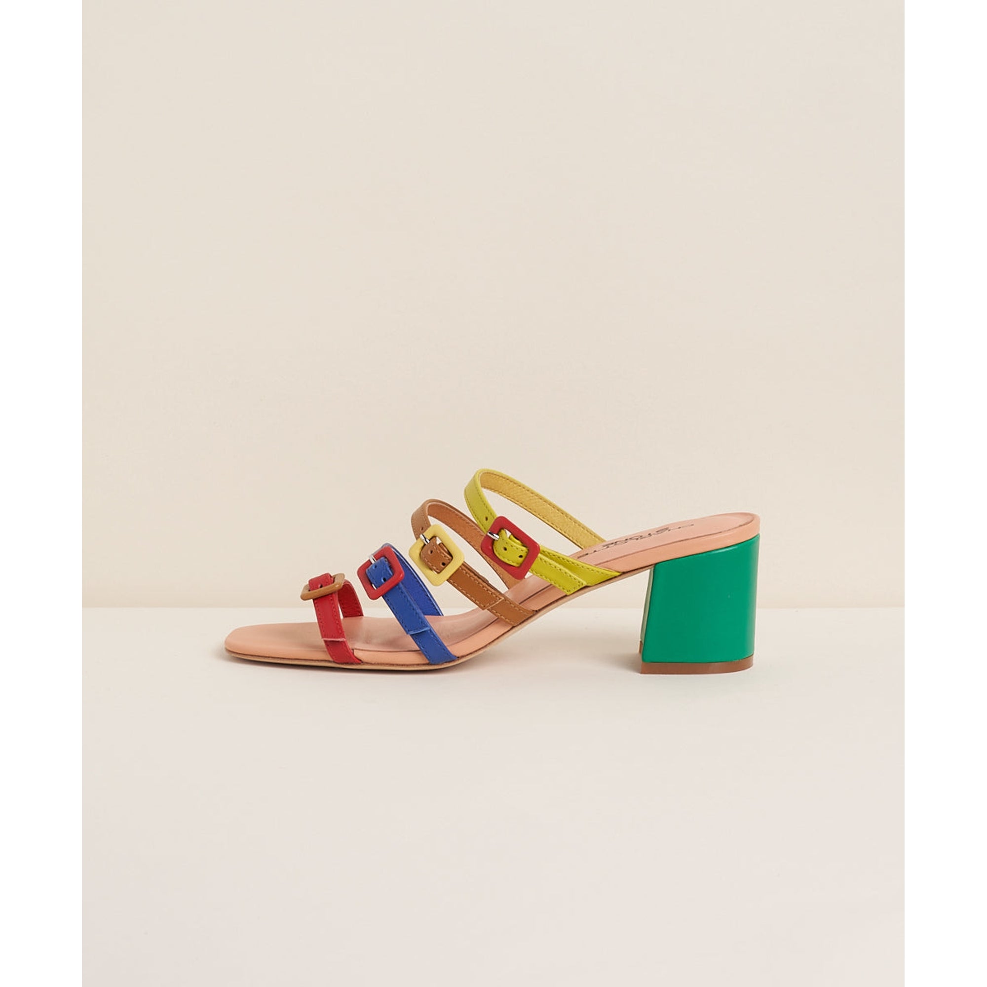 Mireille Low Heel Sandal | Kingston